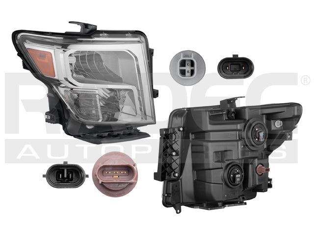 Faro Ns Titan Xd P/ Nissan Titan 2016-2018