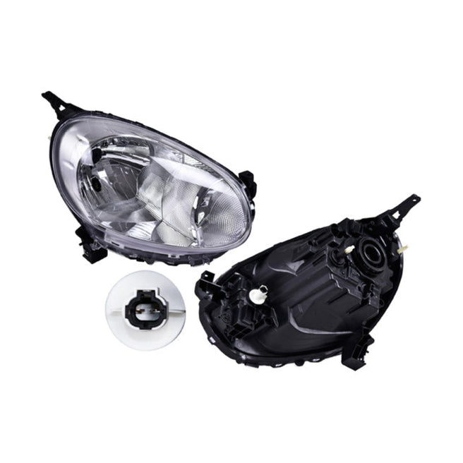 Faro Ns March 12-13 Manual Electrico Linea Anterior S Foco Depo Der P/ Nissan March 2012-2013