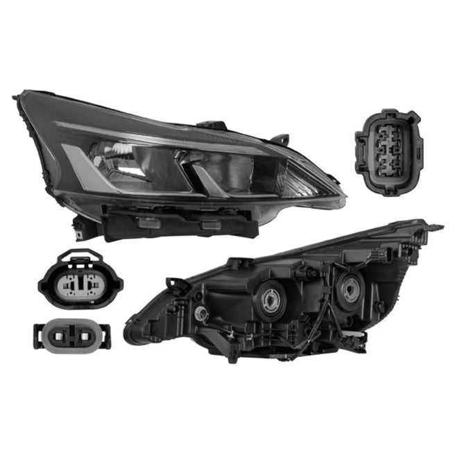 Faro Ns March Sense/Advance 21-24 Manual C/Leds S/Foco Depo Der P/ Nissan March 2021-2024