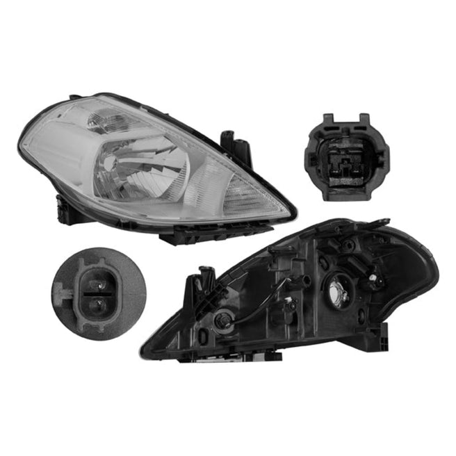 Faro Ns Versa 07-10 Tyc Der P/ Nissan Versa 2007-2010