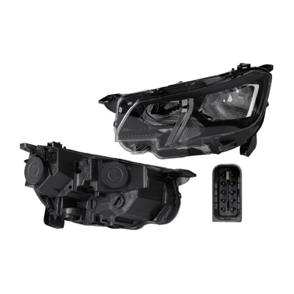Faro Pg Partner 20-24 Electrico C/Motor S/Foco Depo Izq P/ Peugeot Partner 2020-2024