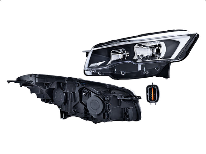 Faro Pg 508 15-17 Electrico P/Foco Halogeno S/Foco Depo Izq P/ Peugeot 508 2015-2017