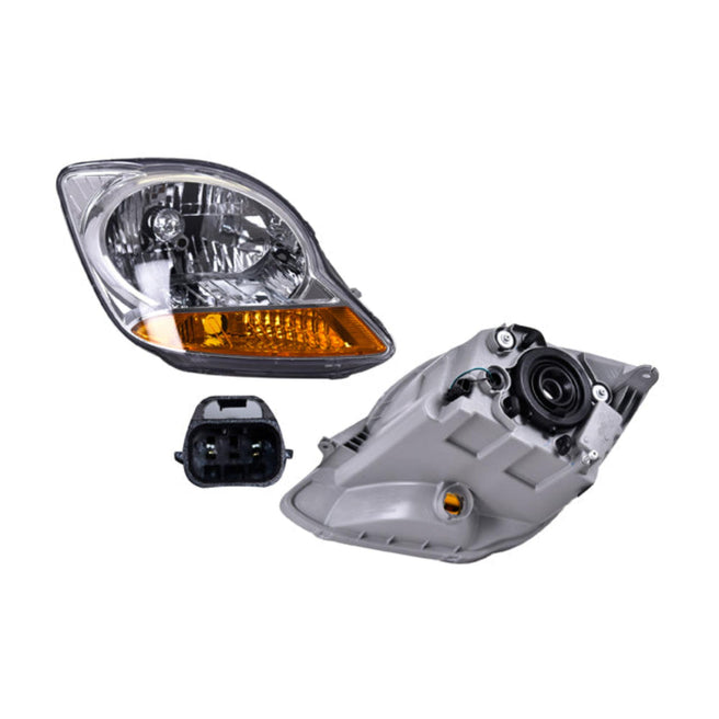 Faro Pt Matiz 06-15 Manual P/Foco Halogeno S/Foco Depo Der P/ Pontiac Matiz 2006-2015