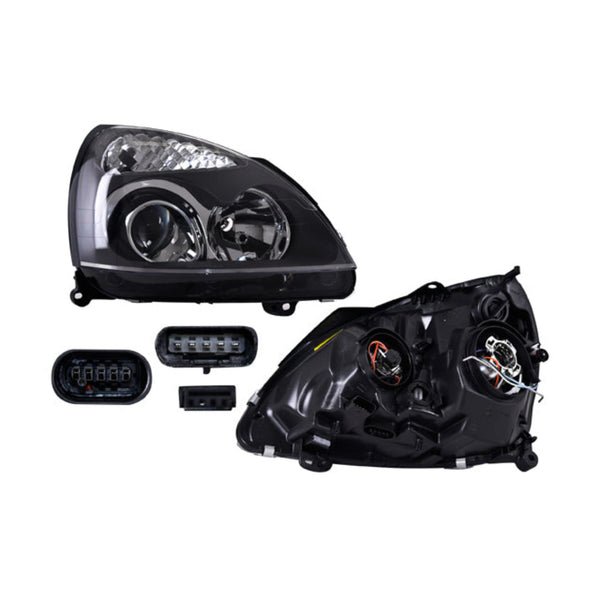Faro Rn Clio Sport 02-10 Electrico S/Motor C/Lupa P/Foco Xenon S/Foco Depo Der P/ Renault Clio 2002-2010