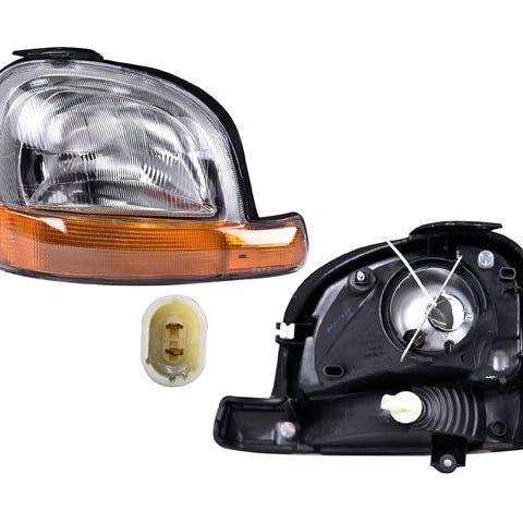 Faro Rn Kangoo 04-08 Electrico C/Cuarto Ambar S/Foco Depo Der P/ Renault Kangoo 2004-2008