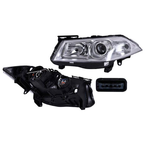 Faro Rn Megane Ii 07-10 Electrico S/Motor P/Foco Halogeno S/Foco Depo Izq P/ Renault Megane 2007-2010