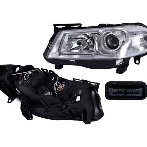 Faro Rn Megane Ii 07-10 Electrico S/Motor P/Foco Halogeno S/Foco Depo Izq P/ Renault Megane 2007-2010