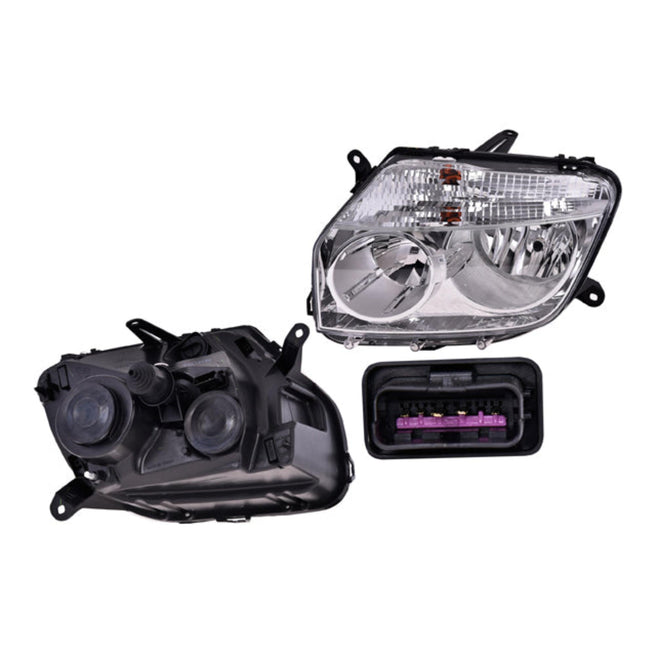 Faro Halogeno Izquierdo P/ Renault Duster 2013-2016