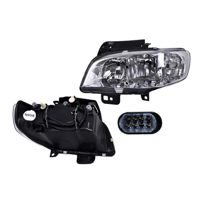 Faro St Ibiza 01-02 Doble As S/Foco Depo Izq P/ Seat Ibiza 2001-2002