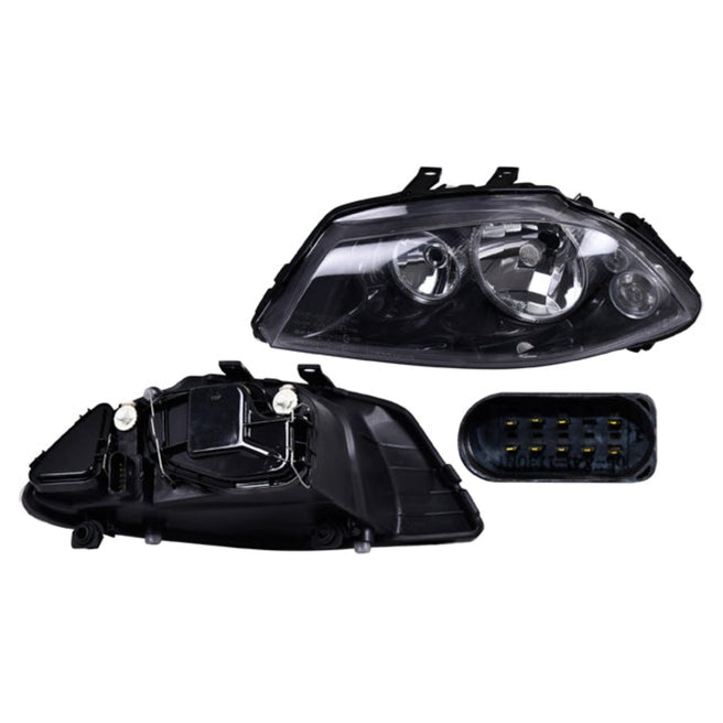 Faro St Ibiza 03-09 Electrico S/Motor Doble As P/Foco Halogeno S/Foco Depo Izq P/ Seat Ibiza 2003-2009