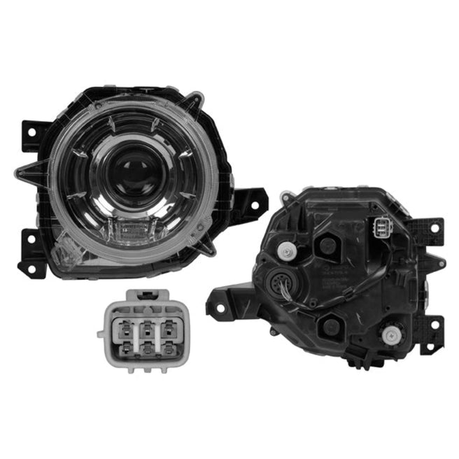 Faro Sz Jimny 21-25 Electrico Full Led Depo 3/5 Puertas Izq P/ Suzuki Jimny 2021-2024
