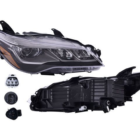 FARO TY CAMRY 15-17 FONDO NEGRO C/LEDS C/FOCO DEPO DER