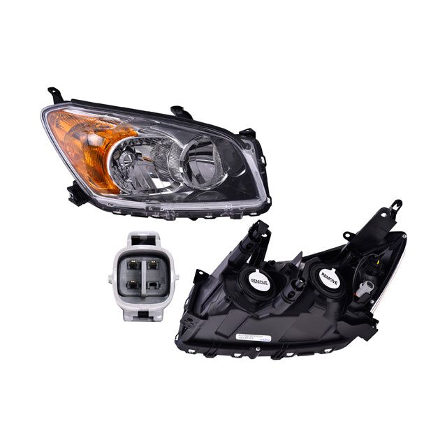 FARO TY RAV 4 SPORT 09-12 FONDO NEGRO S/FOCO DEPO DER