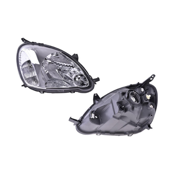 Faro Ty Yaris Electrico S/Motor P/Foco Halogeno S/Foco Depo Der P/ Toyota Yaris 2004-2005