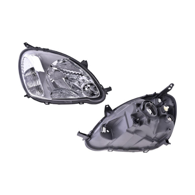 Faro Ty Yaris Electrico S/Motor P/Foco Halogeno S/Foco Depo Der P/ Toyota Yaris 2004-2005