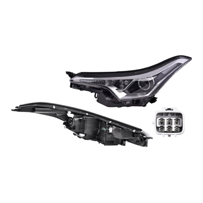 Faro Ty C-Hr Electrico C/Leds S/Foco Depo Izq P/ Toyota Ch-R 2018-2019