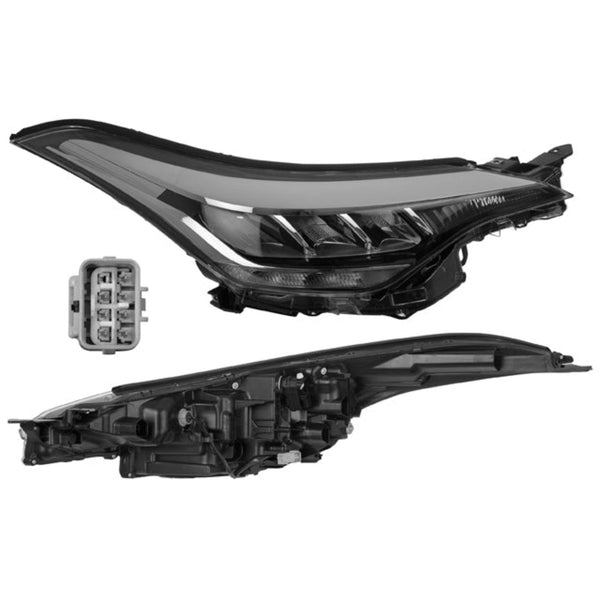 Faro Ty C-Hr 20 Electrico C/Motor C/Leds Depo Der P/ Toyota Ch-R 2020-2020
