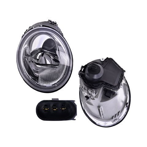 FARO VW BEETLE 98-05 S/TURBO P/FOCO HALOGENO S/FOCO DEPO DER