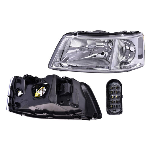 Faro Vw Eurovan 05-09 Electrico C/Motor P/Foco Halogeno S/Foco Depo Izq P/ Volkswagen Eurovan 2005-2009