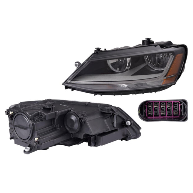 Faro Vw Jetta Sport P/ Volkswagen Jetta 2015-2018