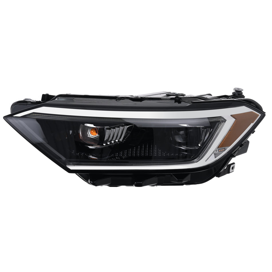 FARO VW JETTA 21-24 HIGHLINE/GLI/SPORTLINE C/REFLEJANTE AMBAR 10 PINES TYC IZQ