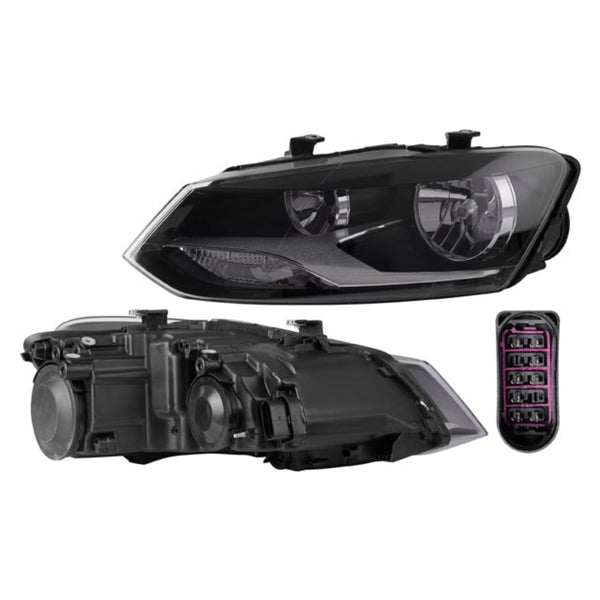 Faro Vw Polo P/ Volkswagen Polo 2013-2022