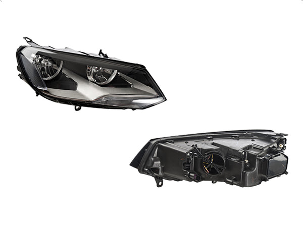Faro Vw Touareg 11-14 Electrico C/Motor P/Foco Halogeno S/Foco Depo Der P/ Volkswagen Touareg 2011-2014