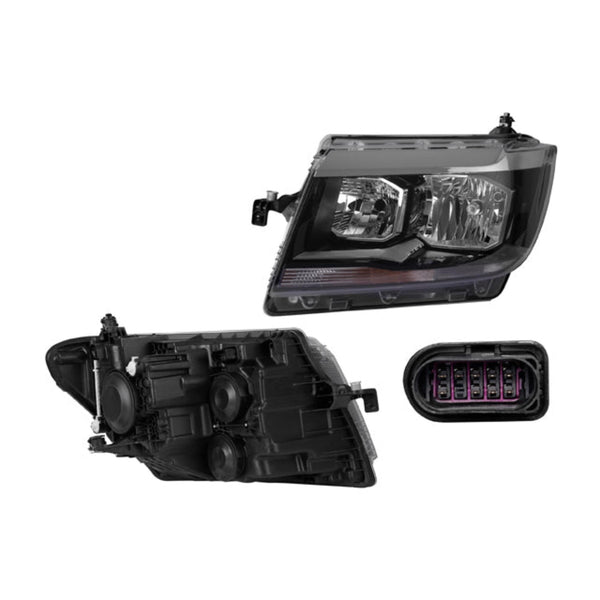 Faro Vw Crafter 19-24 Electrico C/Motor S/Foco Depo Izq P/ Volkswagen Crafter 2019-2024