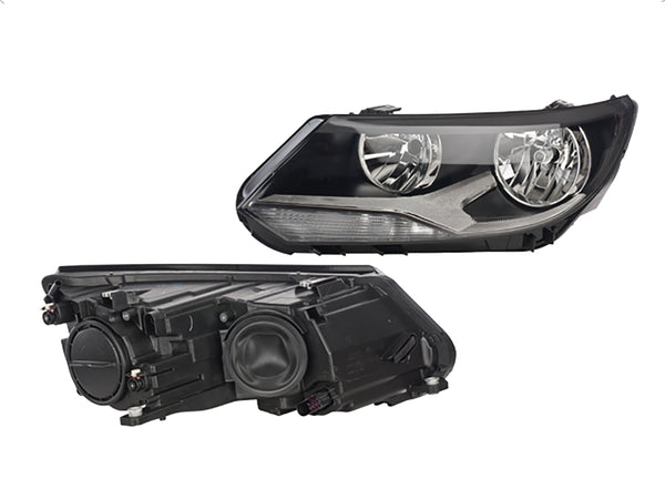 Faro Electrico C/Motor P/Foco Halogeno S/Foco Depo Izq P/ Volkswagen Tiguan 2012-2017