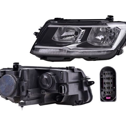 FARO VW TIGUAN 18-21 EUROPEO ELECTRICO C/MOTOR 8 PINES S/FOCO DEPO IZQ