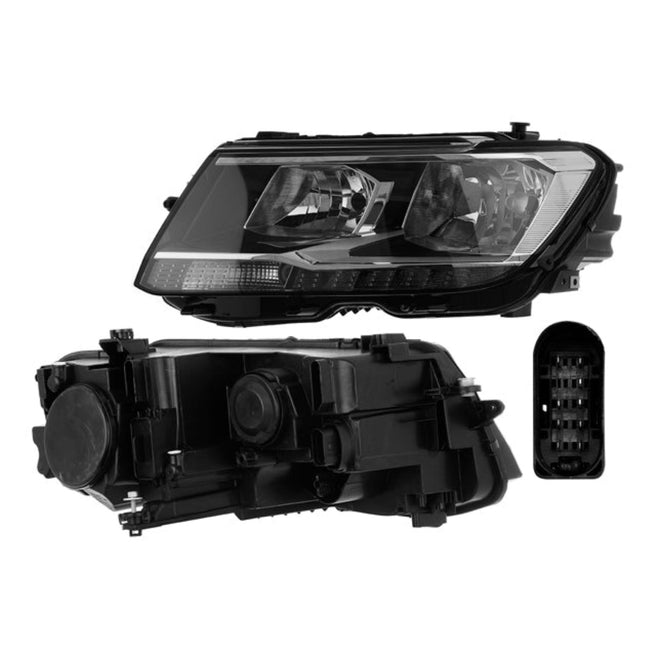 Faro Vw Tiguan 18-21 Electrico C/Motor C/Leds Tyc Izq P/ Volkswagen Tiguan 2018-2021