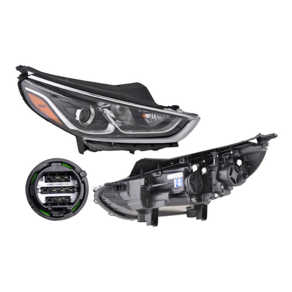 Faro P/ Hyundai Sonata 2018-2019