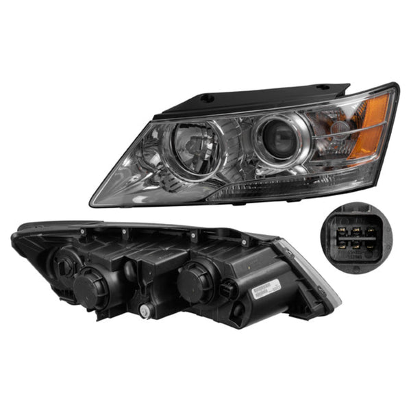 Faro P/ Hyundai Sonata 2009-2010