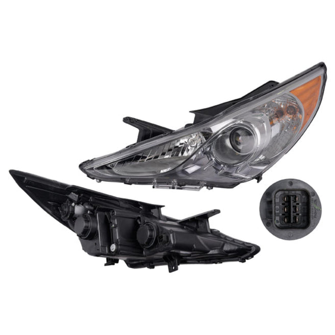 Faro P/ Hyundai Sonata 2011-2014