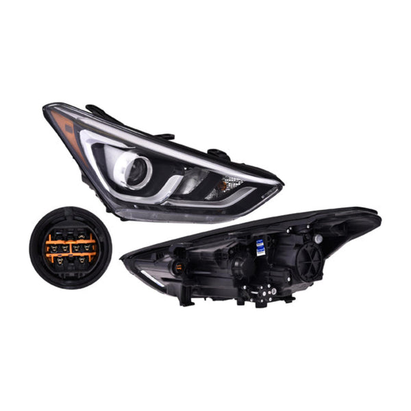 Faro Hy Santa Fe Sport P/ Hyundai Santa Fe 2017-2018