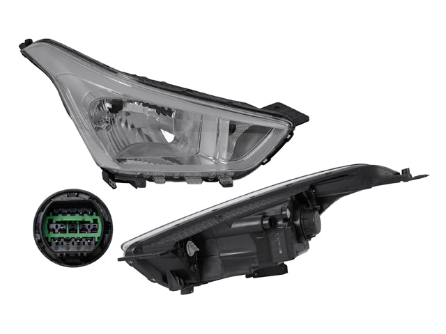 Faro Hy Creta P/ Hyundai Creta 2017-2019