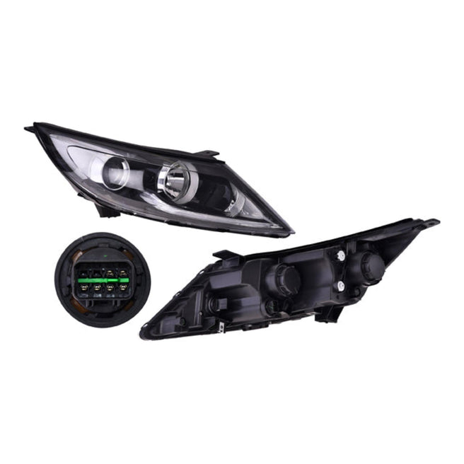 Faro Ki Sportage 16 Electrico C/Leds S/Foco Depo Der P/ Kia Sportage 2016-2016