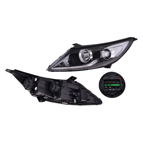 Faro Ki Sportage 16 Electrico C/Leds S/Foco Depo Izq P/ Kia Sportage 2016-2016