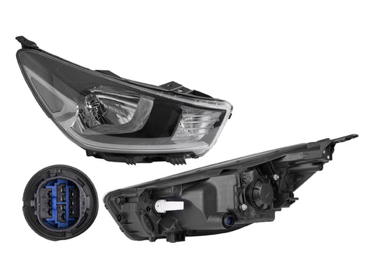 Faro Ki Rio P/ Kia Rio 2018-2023