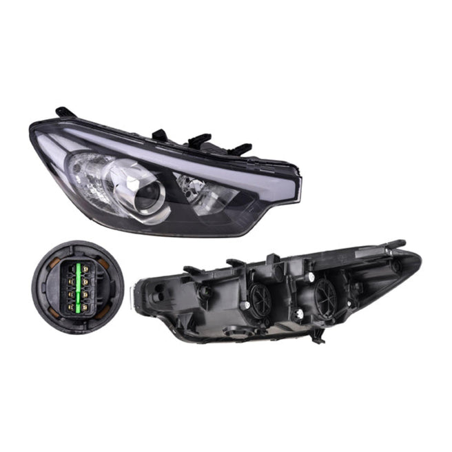 Faro Ki Forte 16 Electrico S/Foco Depo Der P/ Kia Forte 2016-2016