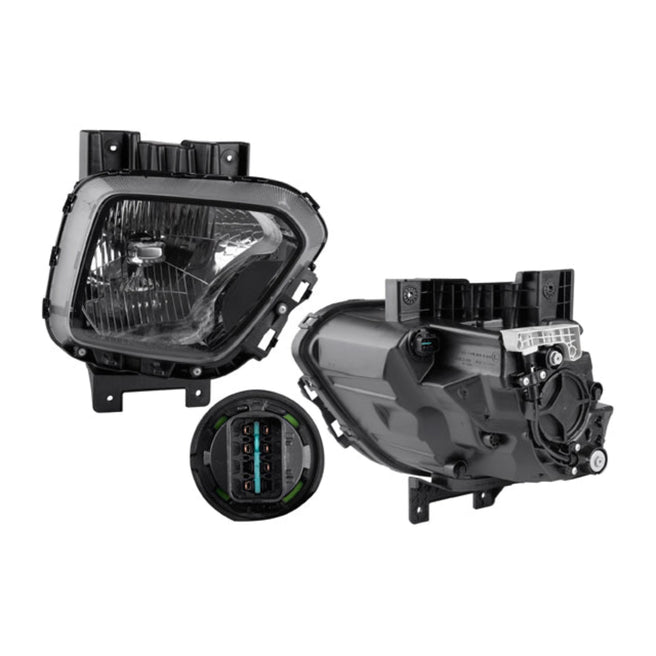 Faro Ki Soul 20-22 Electrico C/Motor P/Foco Halogeno S/Foco 6 Pines Tyc Usa Der P/ Kia Soul 2020-2022
