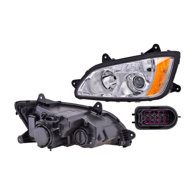 Faro Kw T660 08-20 Diseno Nuevo Depo Izq P/ Kenworth T660 2008-2020