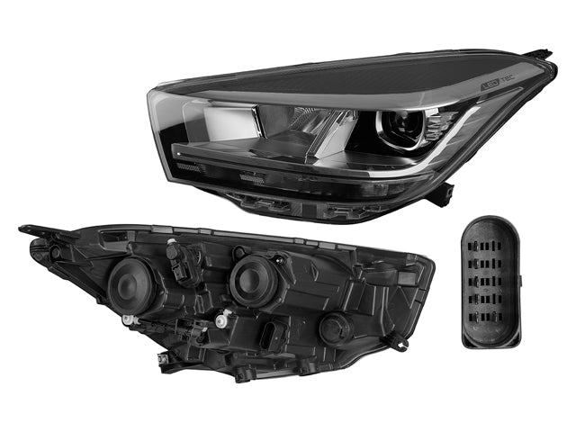 FARO CH TIGGO 4 PRO 22-24 C/LUPA C/LEDS C/MOLDURA NEGRA CN IZQ