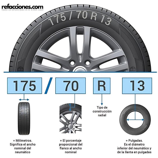 Kit 2 llantas 165/70R13 79T MIRAGE MR-166 AUTO