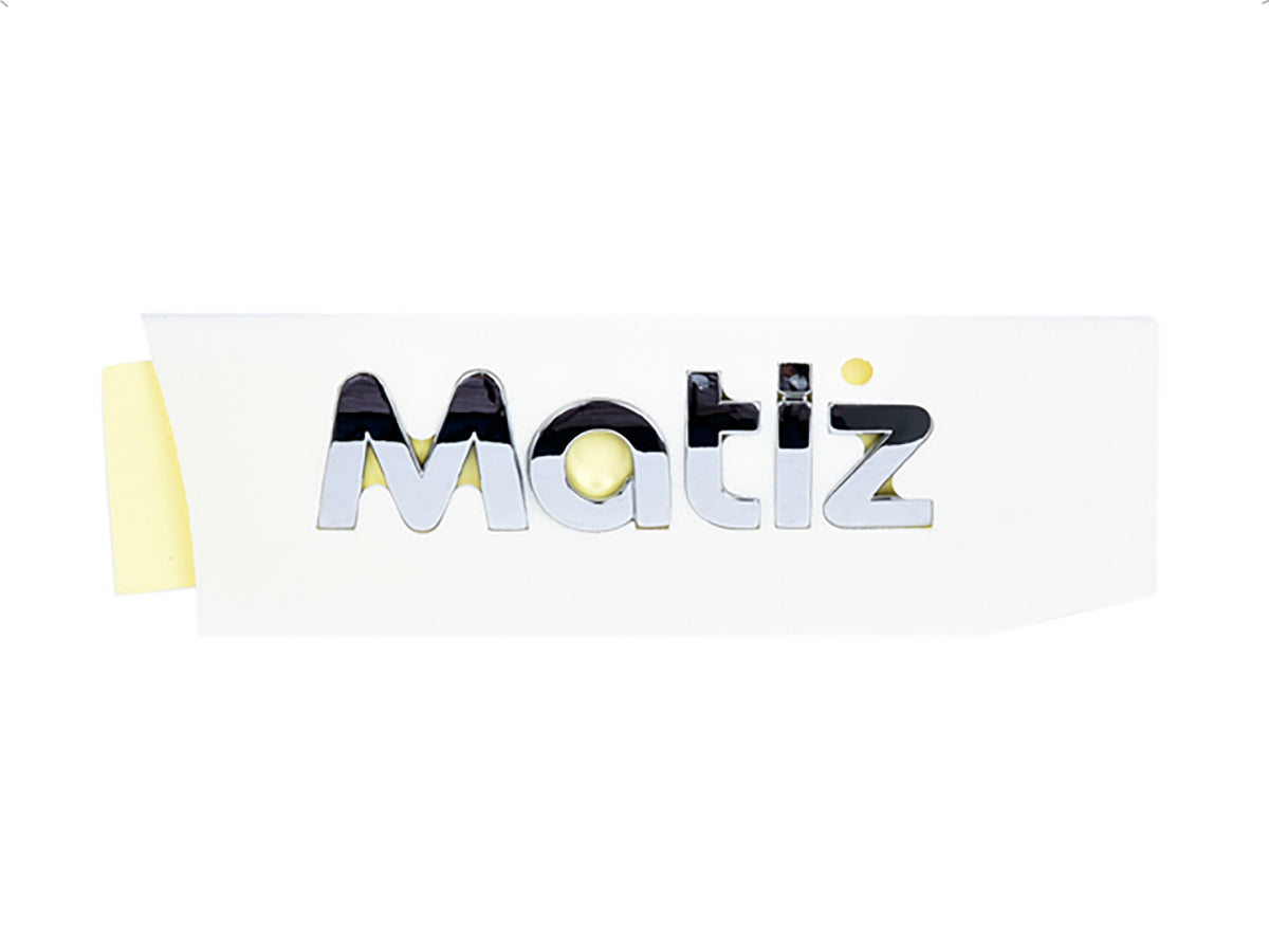 Emblema Cajuela P/ Chevrolet Matiz 2005-2015