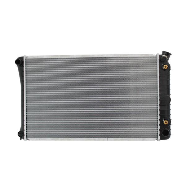 Radiador Automotriz GM Chevrolet Blazer Custom, Silverado, Suburban, C10, C15, C20, C30, G10, S10 T/A 81-91 32mm Tubo Soldado