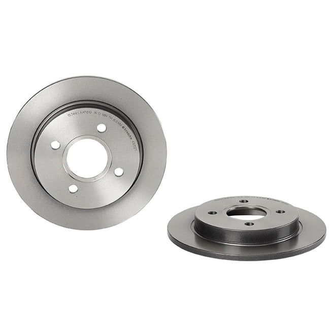 Disco de Freno Trasero para Ford Focus 2001-2007 252.5 mm 10 mm de espesor 4 birlos