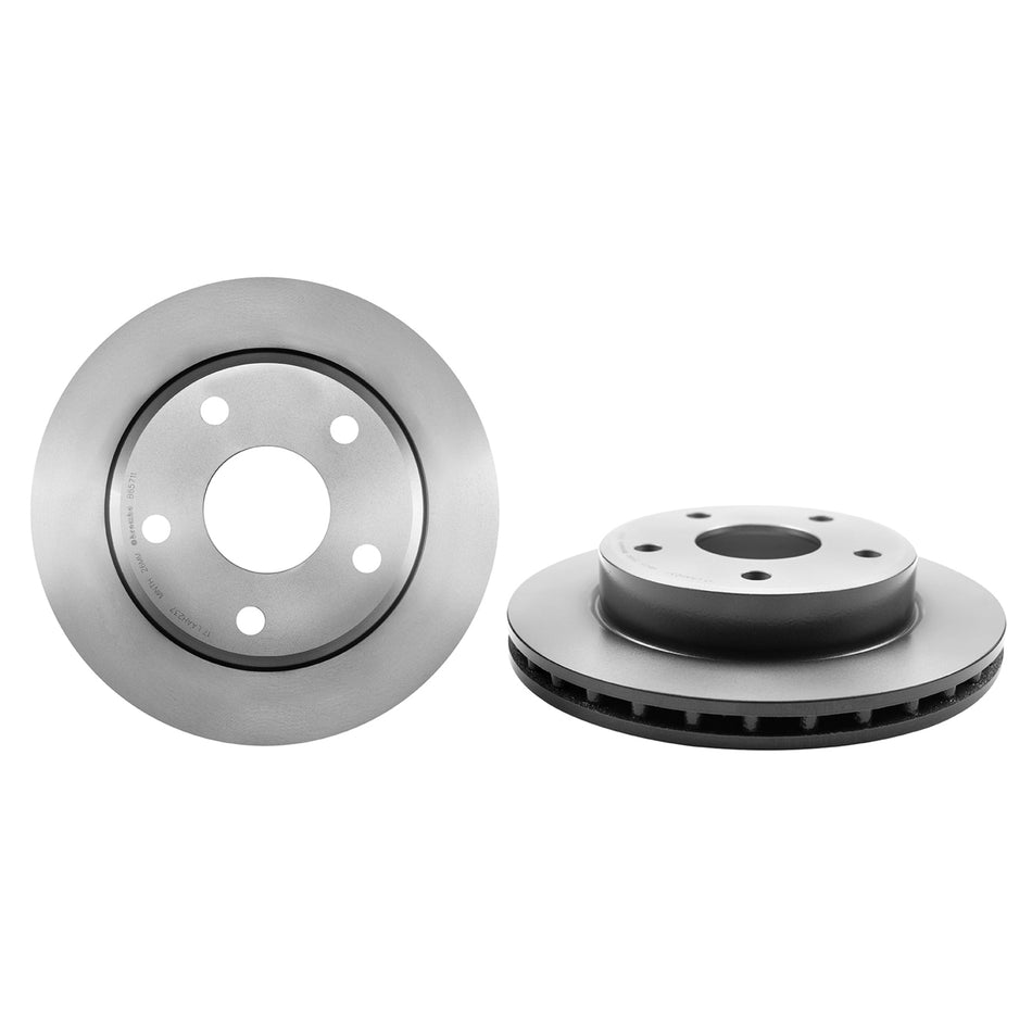 Disco De Freno Delantero Para Dodge Dakota 2005-2012