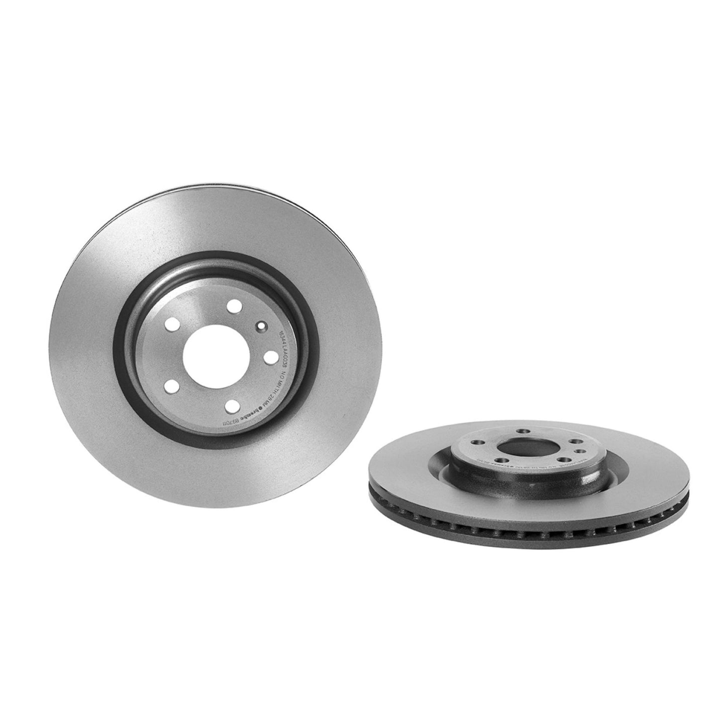 Disco De Freno Delantero Para Audi A4 2009-2016