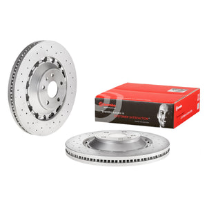 Disco de Freno Delantero para Audi Rs3 2017-2020 370 mm 34 mm de espesor 5 birlos